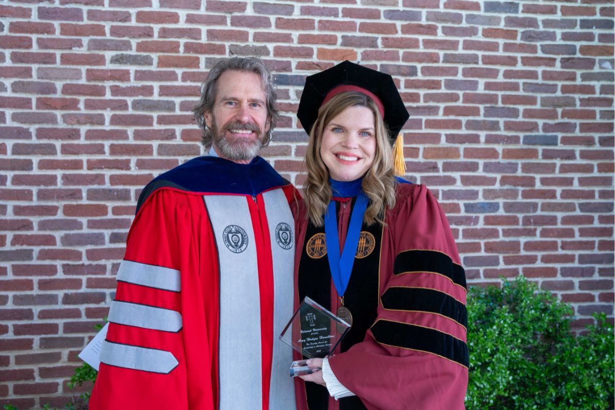 Dr. Amy Hodges Hamilton and Dr. Bryce Sullivan
