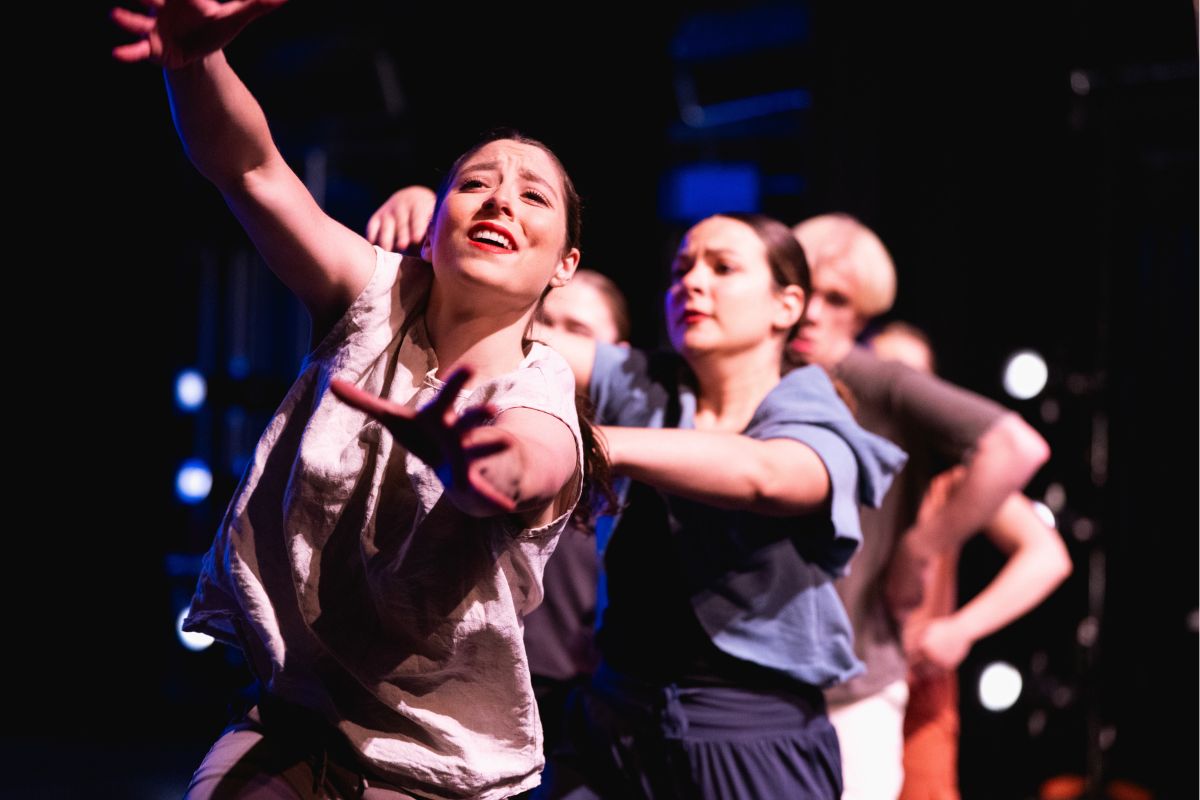 Students dance at SPARK