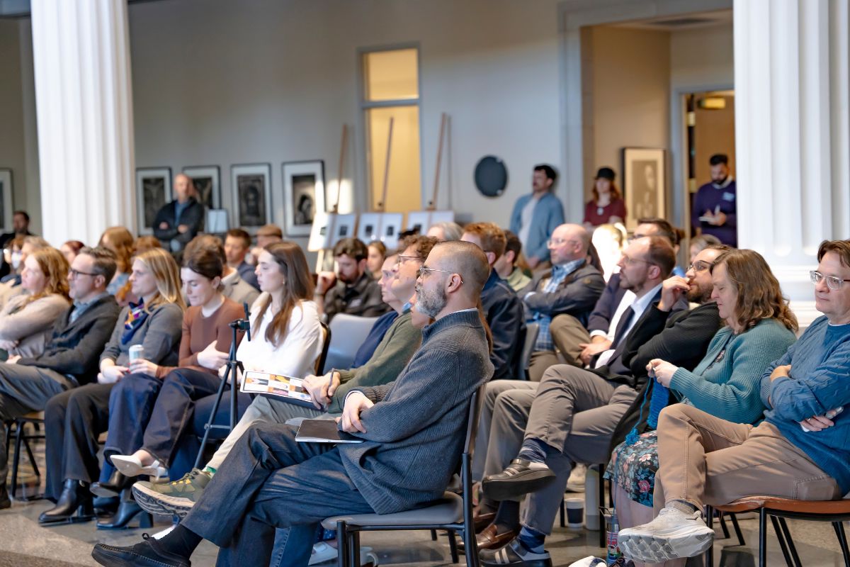 Audience in attendance