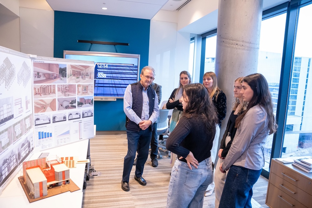 Students present their designs