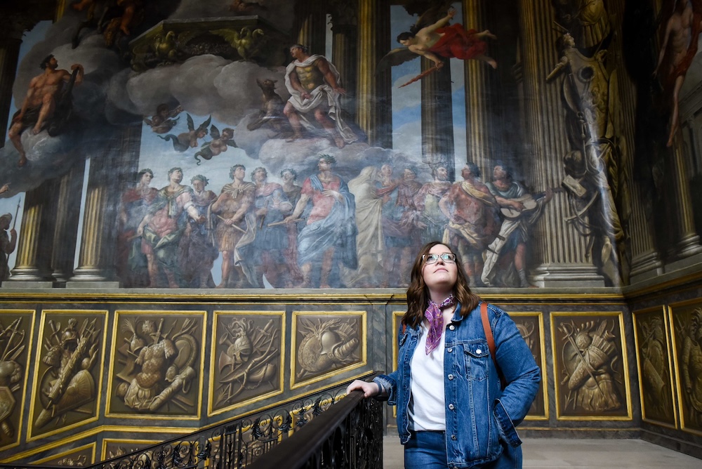 student abroad in London