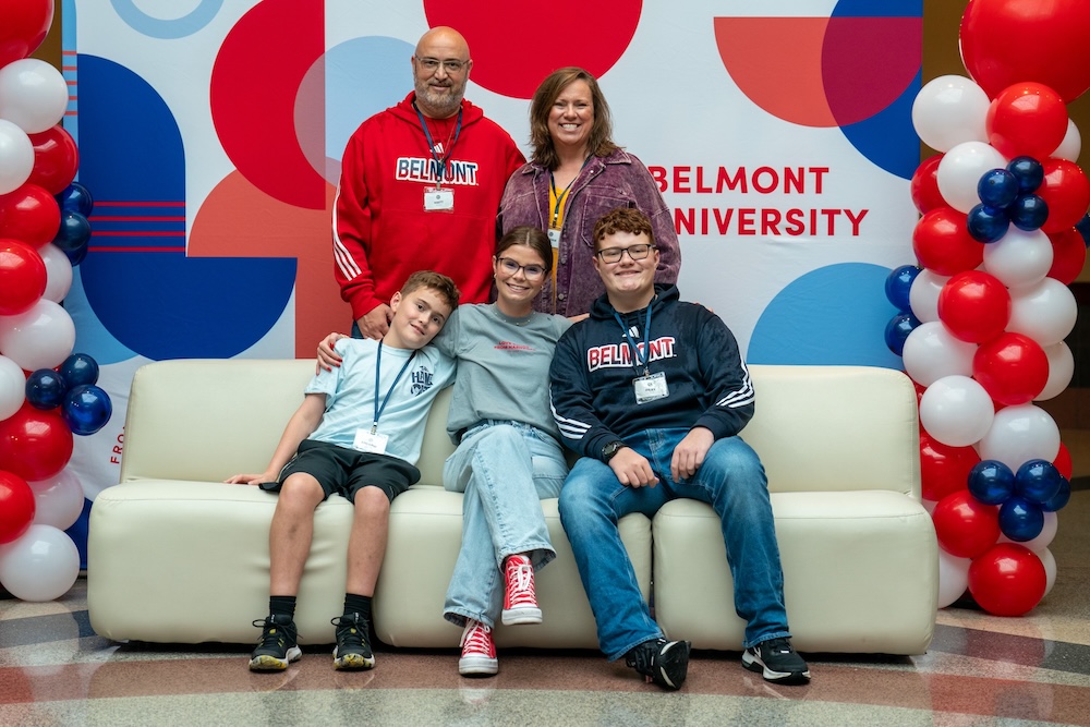 Taylar and her Family at Belmont