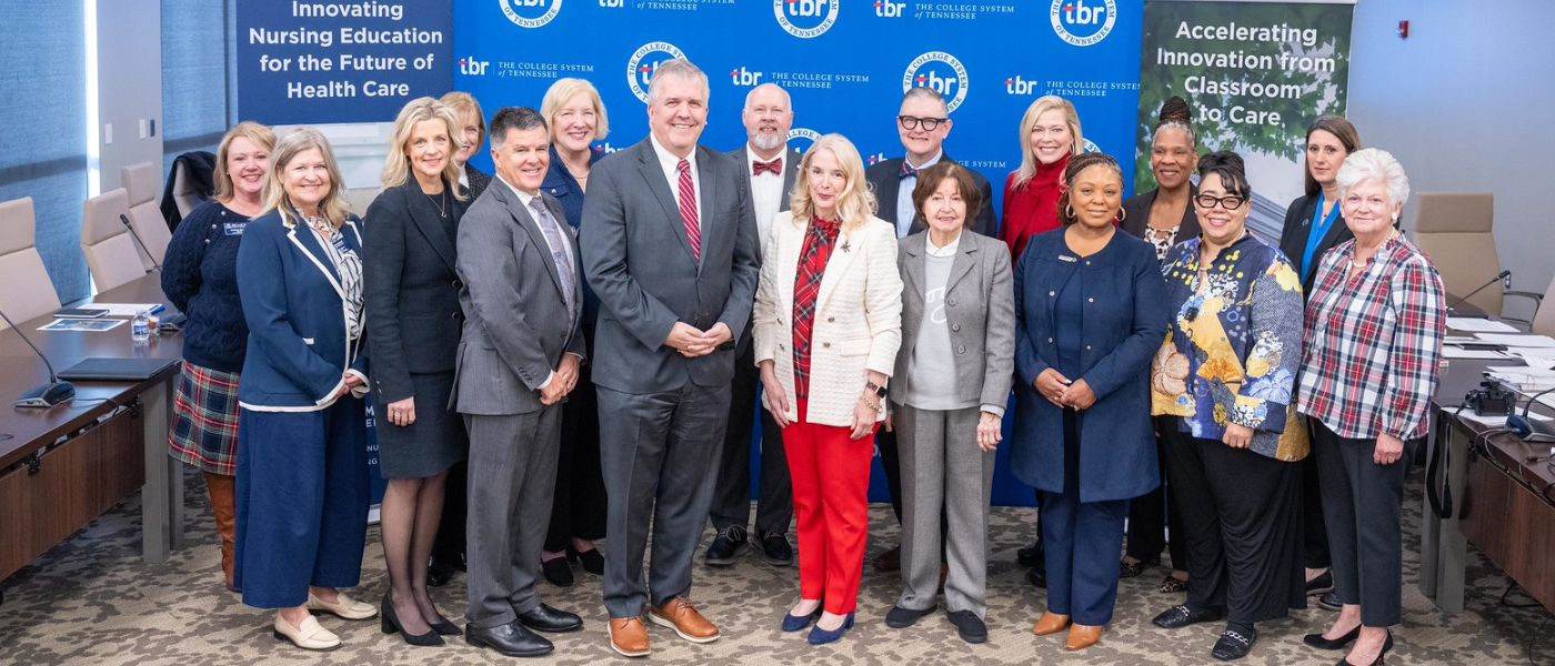 Belmont and TBR representatives at agreement signing