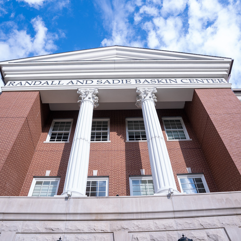 Exterior of Baskin law building