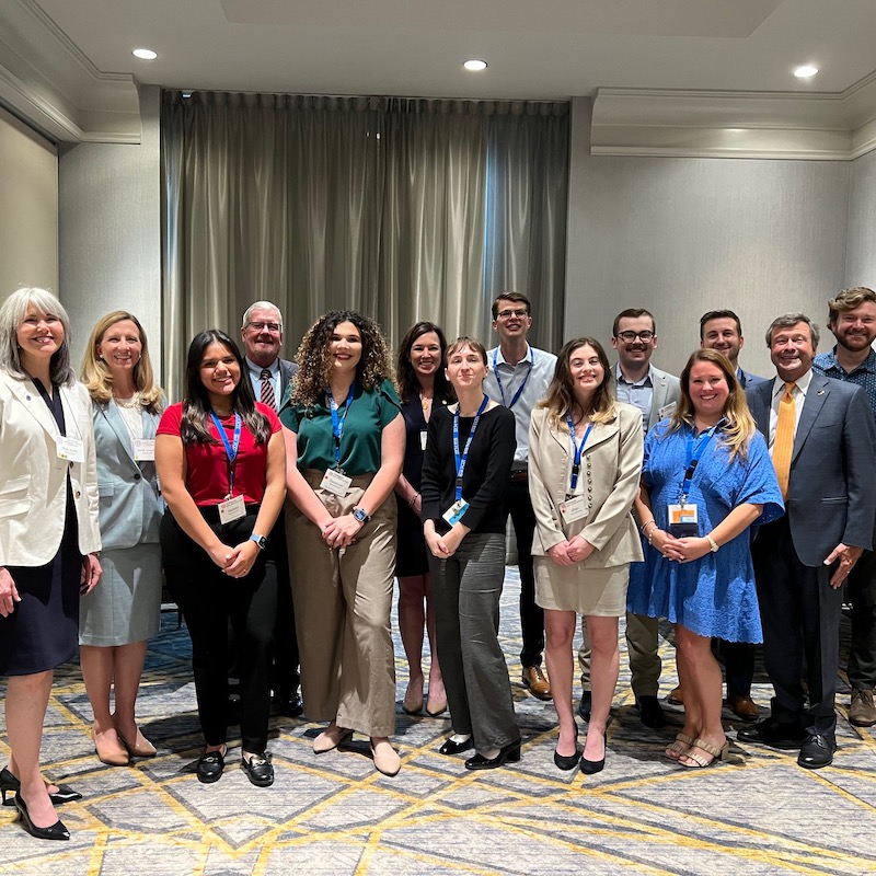 Rural Judicial Fellowship participants pose with with the TN Supreme Court and YLD leadership