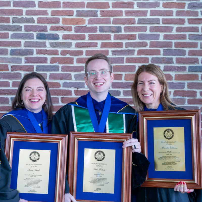 Dr. Kara Smith, Dr. Luke Petach and Dr. Marieta Velikova