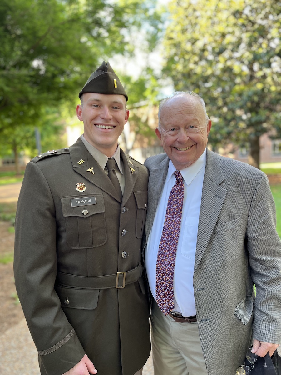 Witt Trantum and grandfather