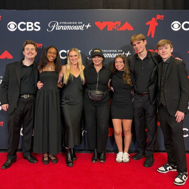 Service Corps students at the VMAs