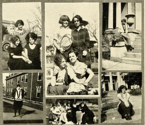 Belmont students in 1924