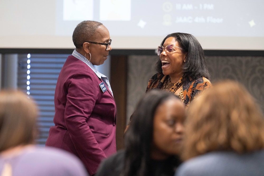 Benita Walker and Kia Jarmon