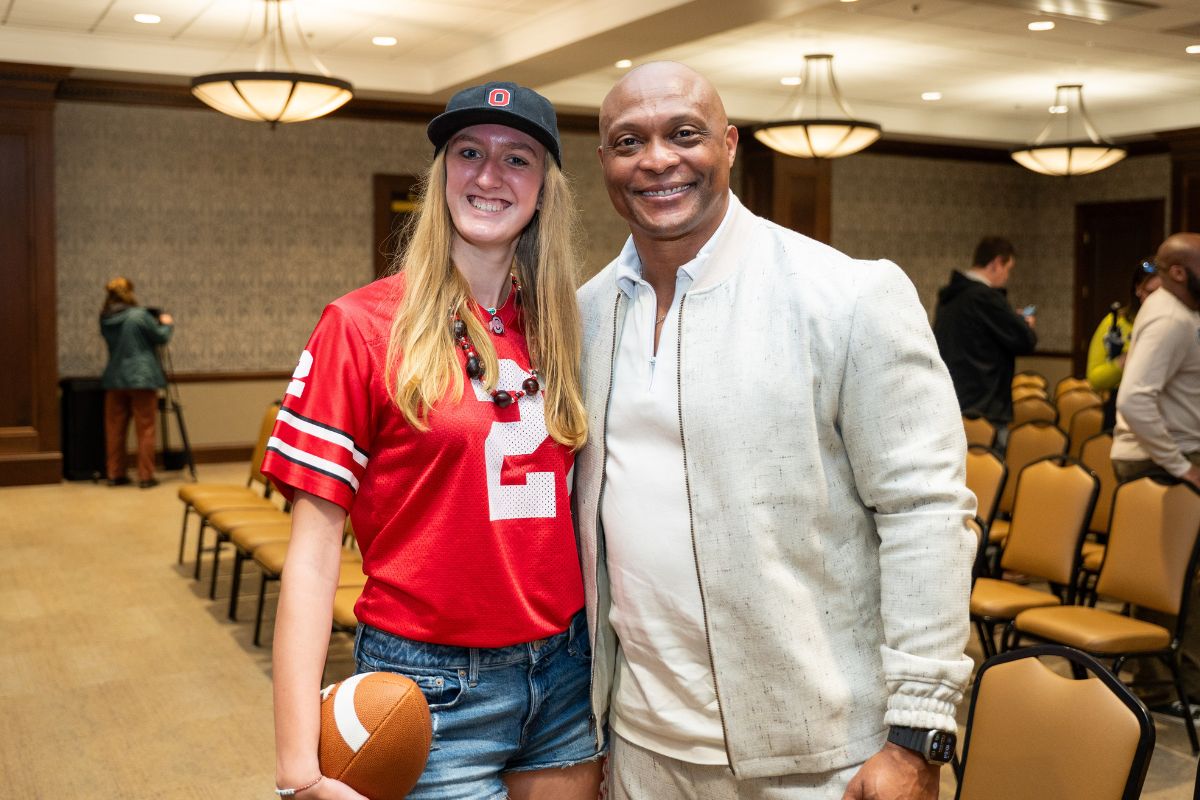 Eddie George at RiseStrong 2025