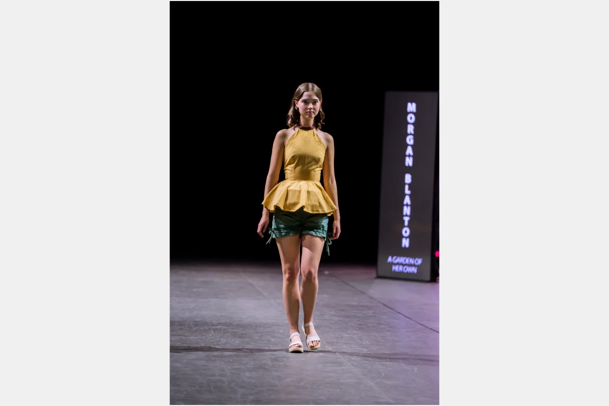 Model walks in O'More Fashion Show