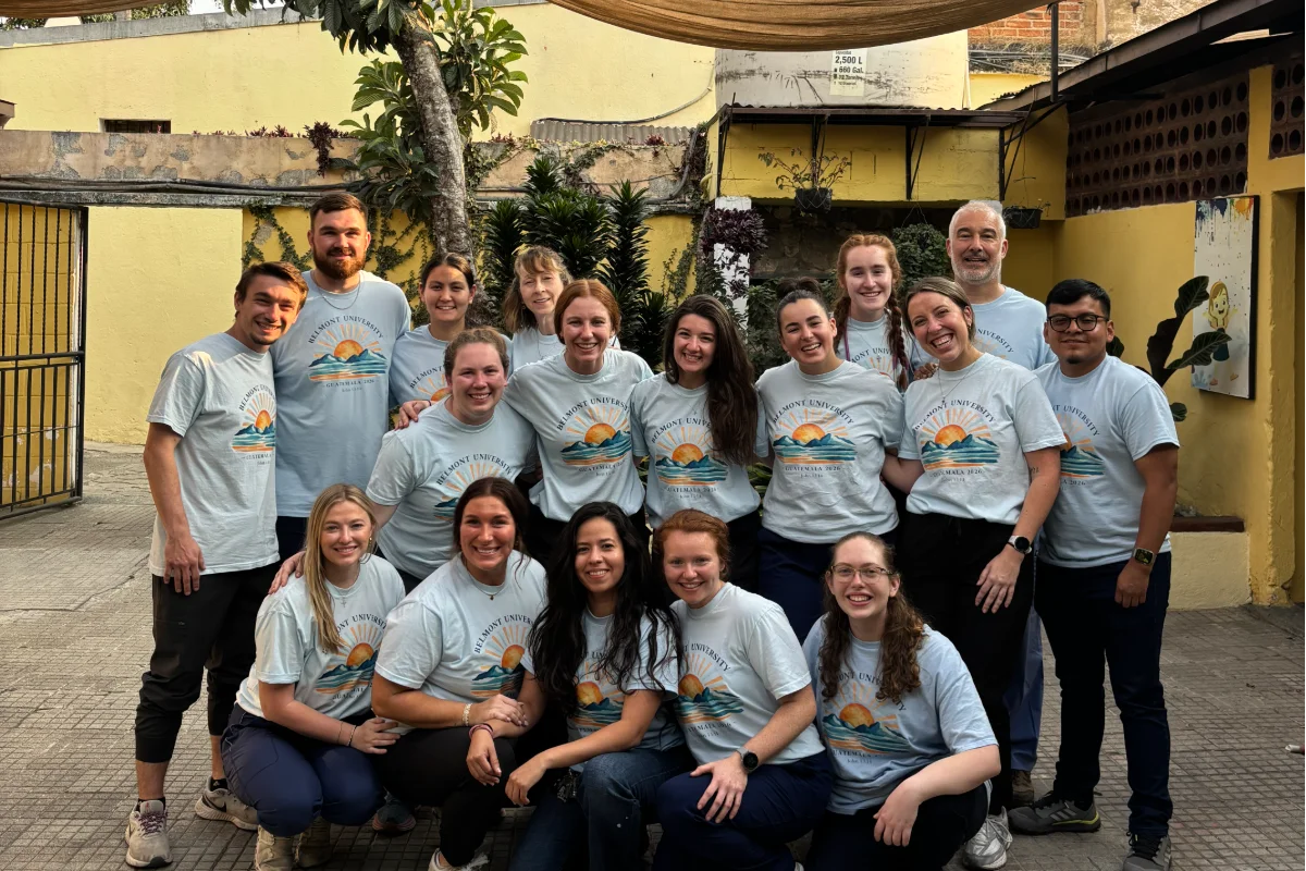 Students on their last day of a mission trip