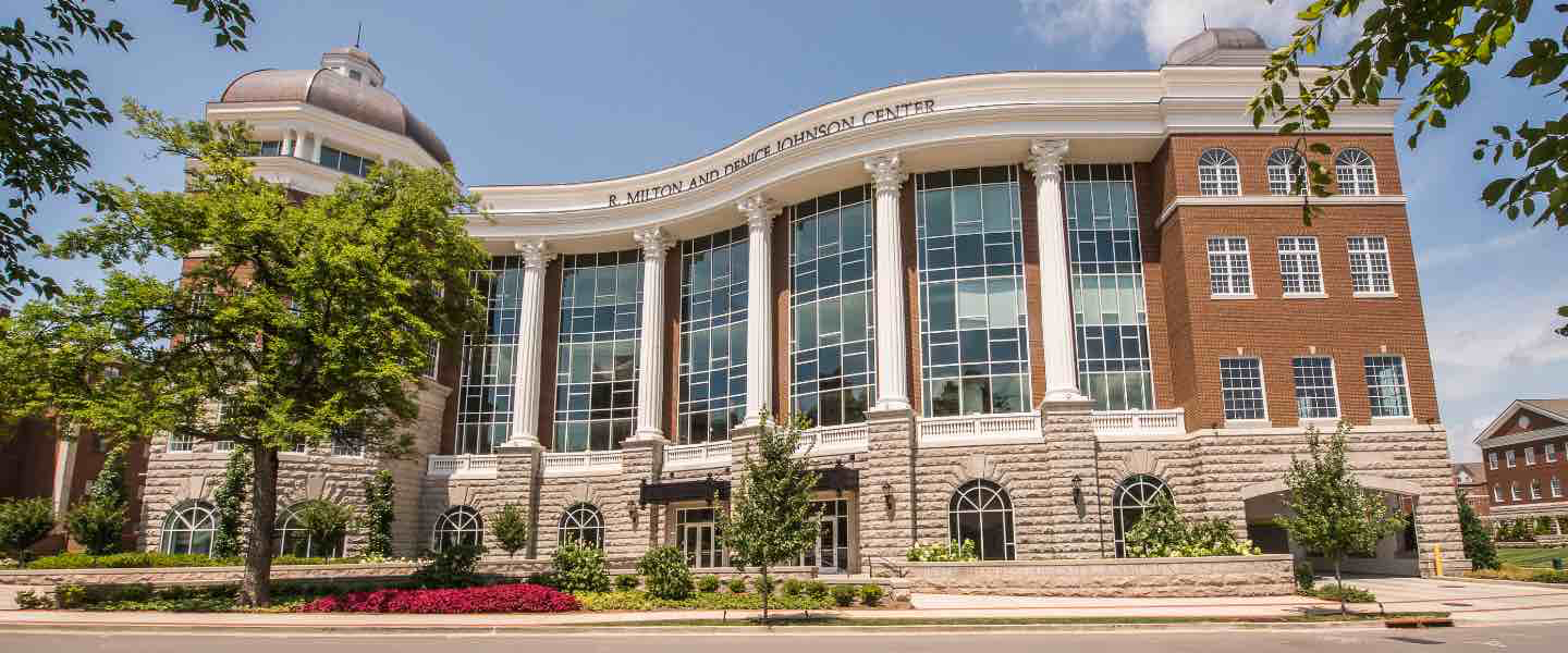 The Johnson building on Belmont University's campus