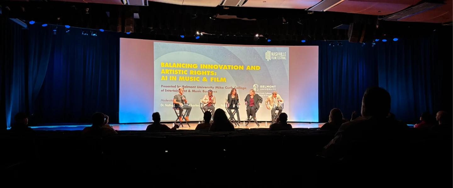 A panel given at the Nashville Film Festival 2026