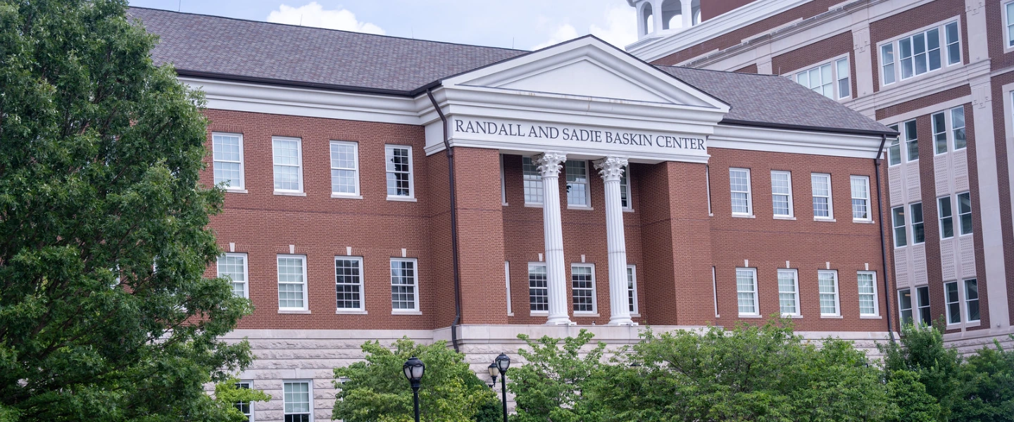 Outside of Baskin Hall 