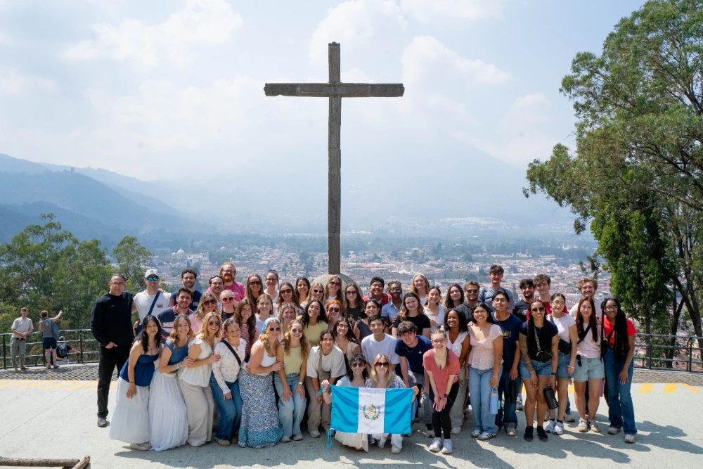 The medical brigades team on a sightseeing trip