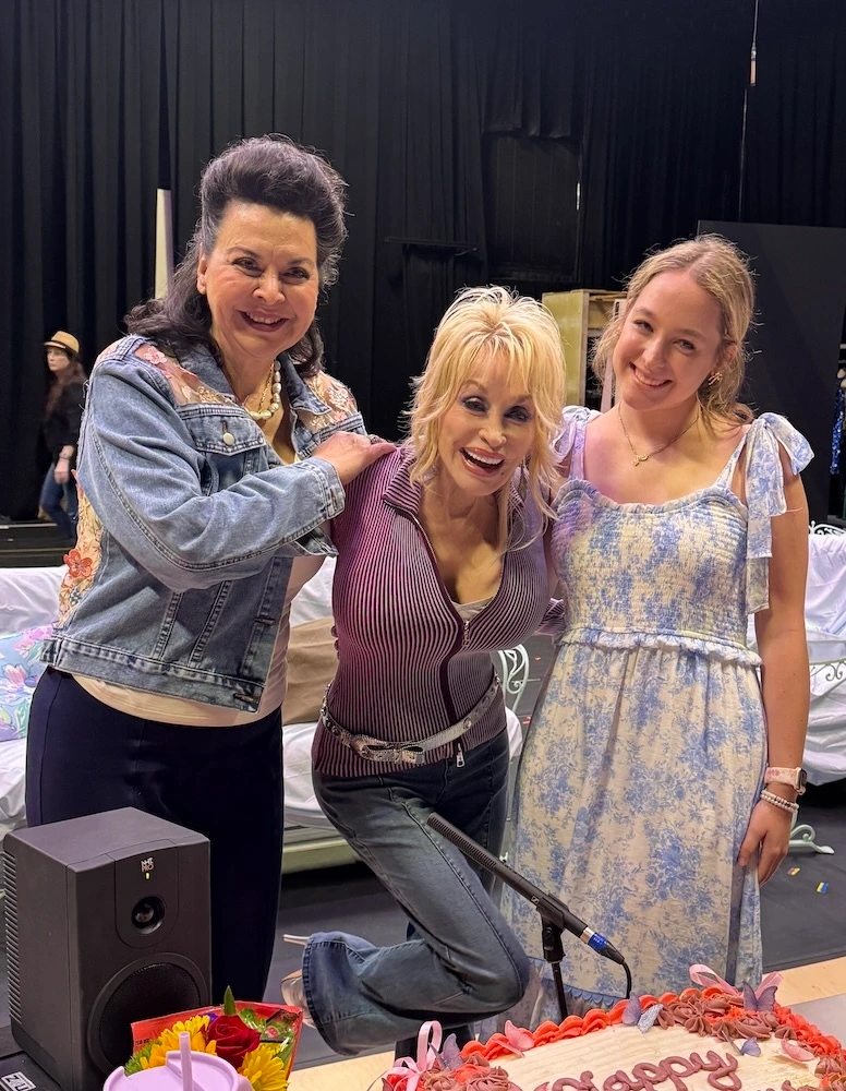 Dolly with students last summer