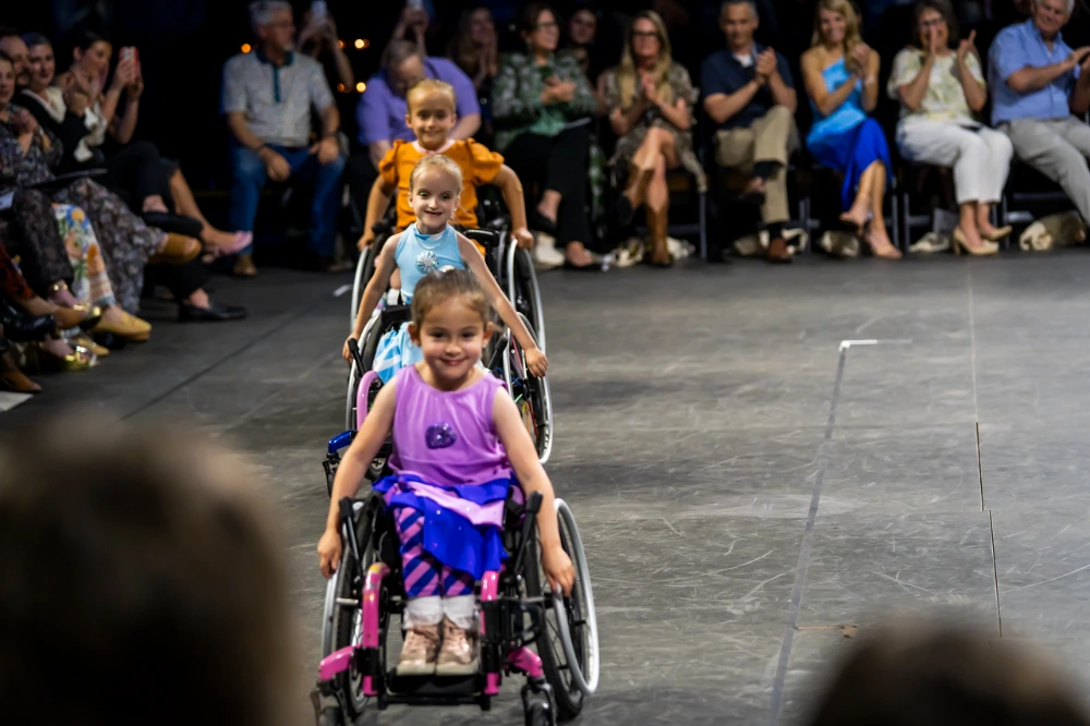 Dancers from Move Inclusive Dance in the Fashion Show
