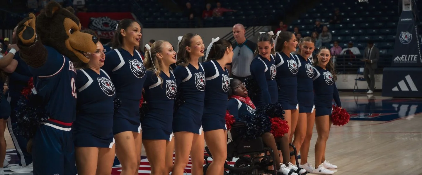 Mallory Newsome with Charlotte and team