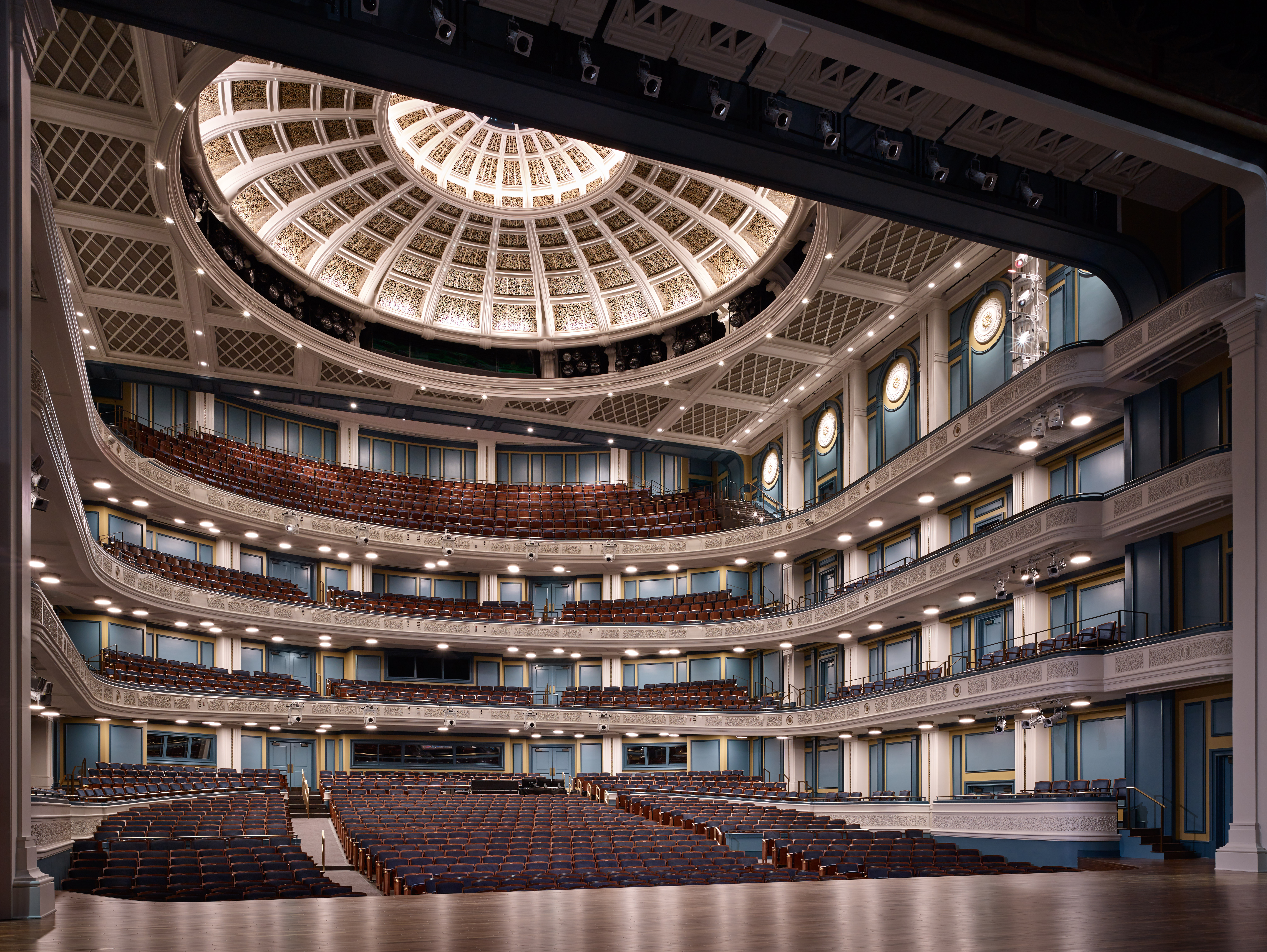 The Fisher Center empty theatre