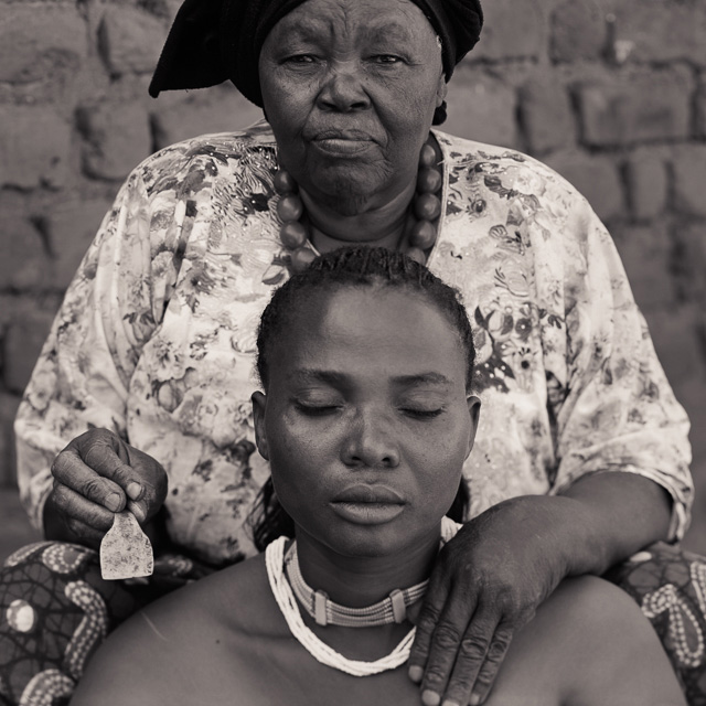 two women